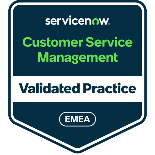 ServiceNow Validated Practice: Customer Service Management (EMEA)